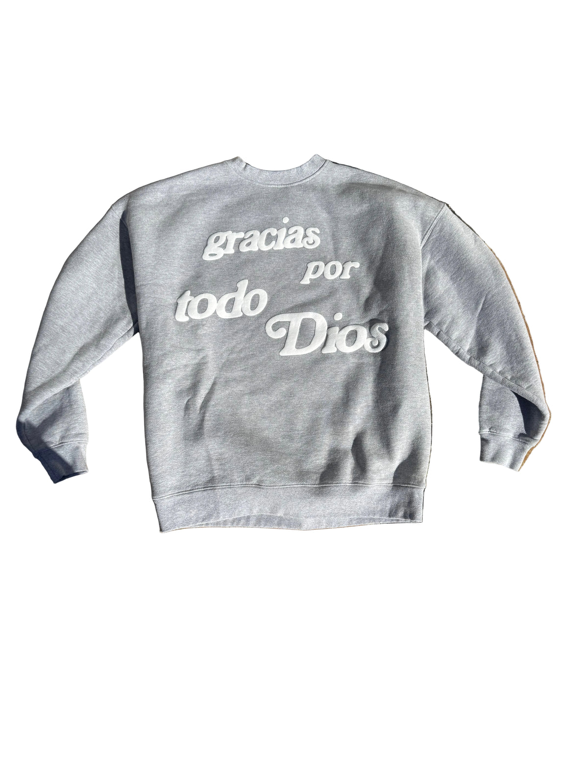 GRACIAS POR TODO DIOS CREWNECK