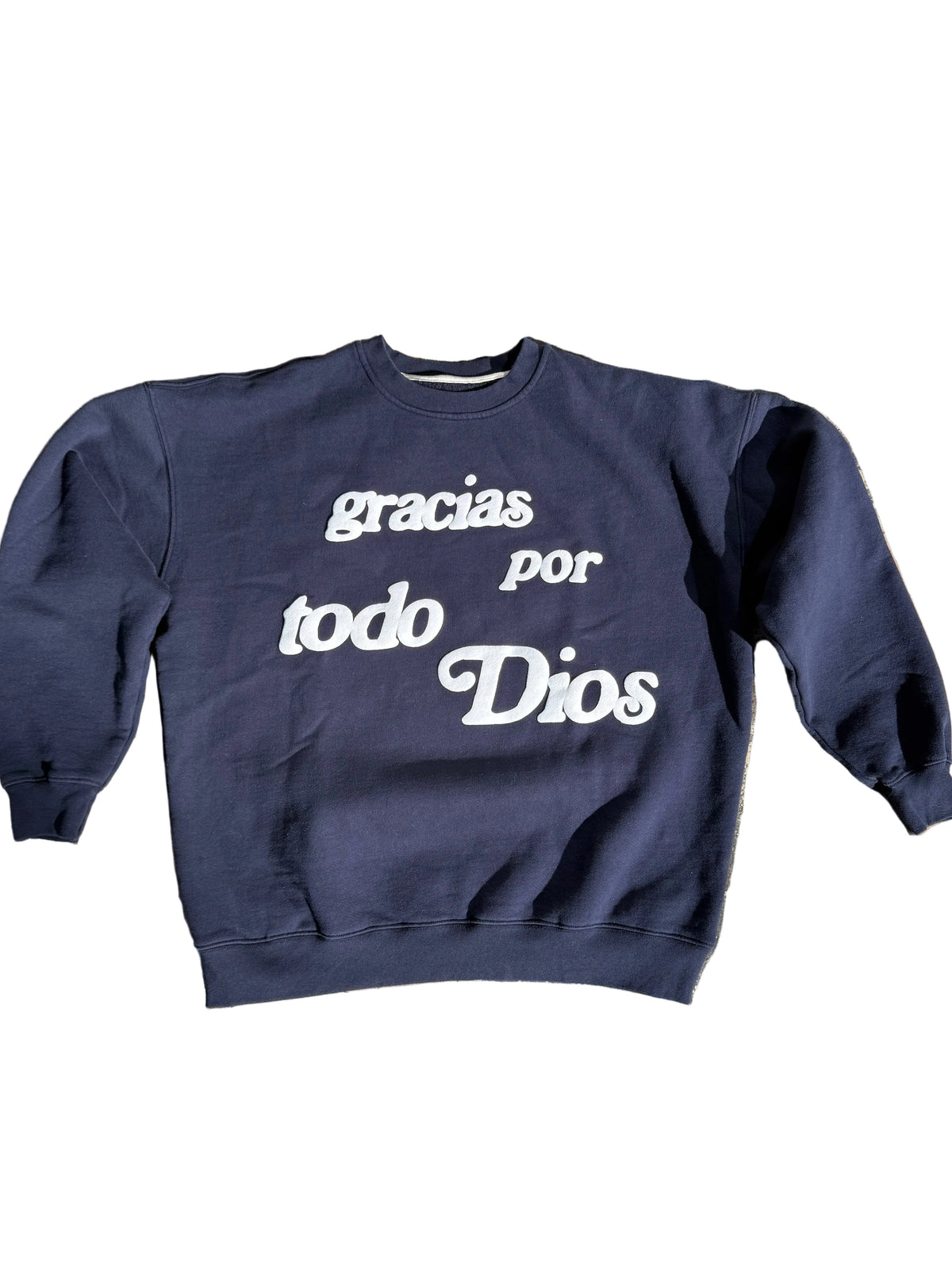 GRACIAS POR TODO DIOS CREWNECK