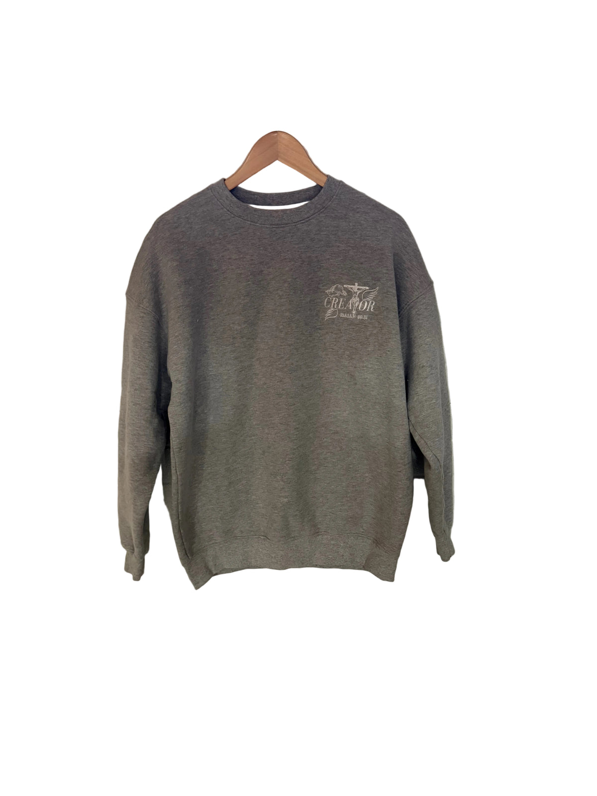 CREATOR EMBROIDERED CREWNECK