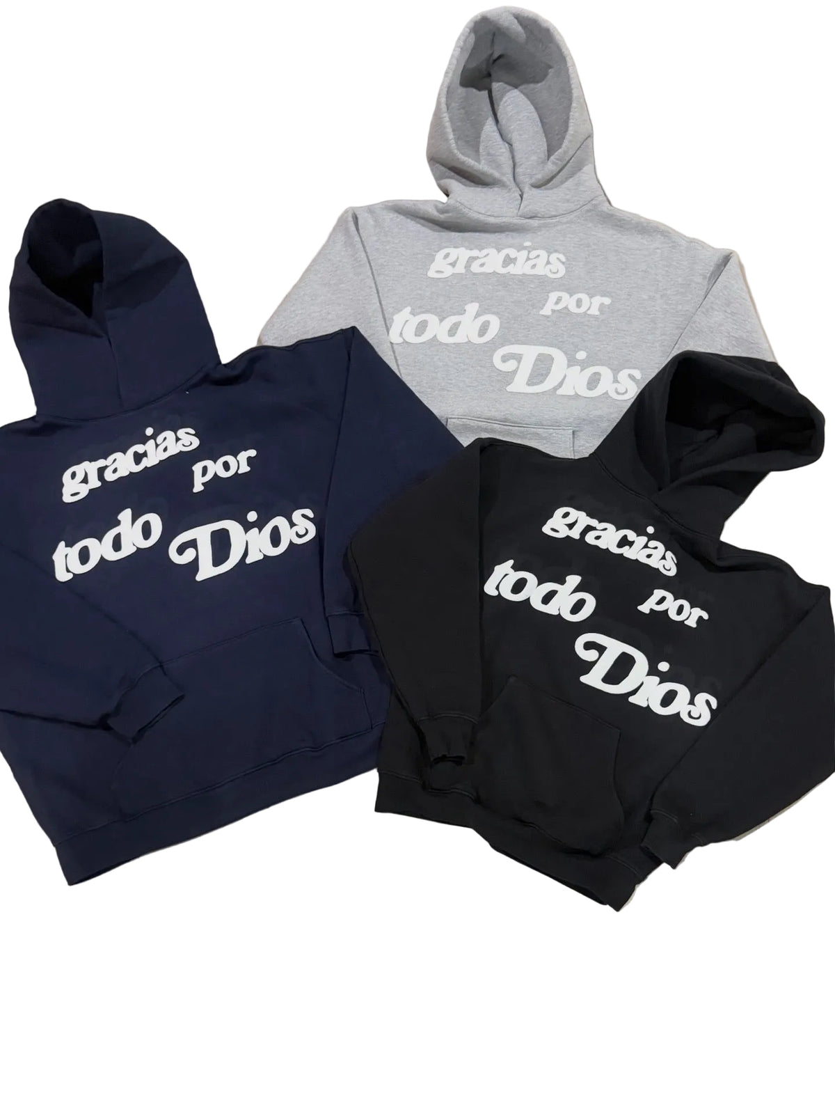 GRACIAS POR TODO DIOS HOODIES