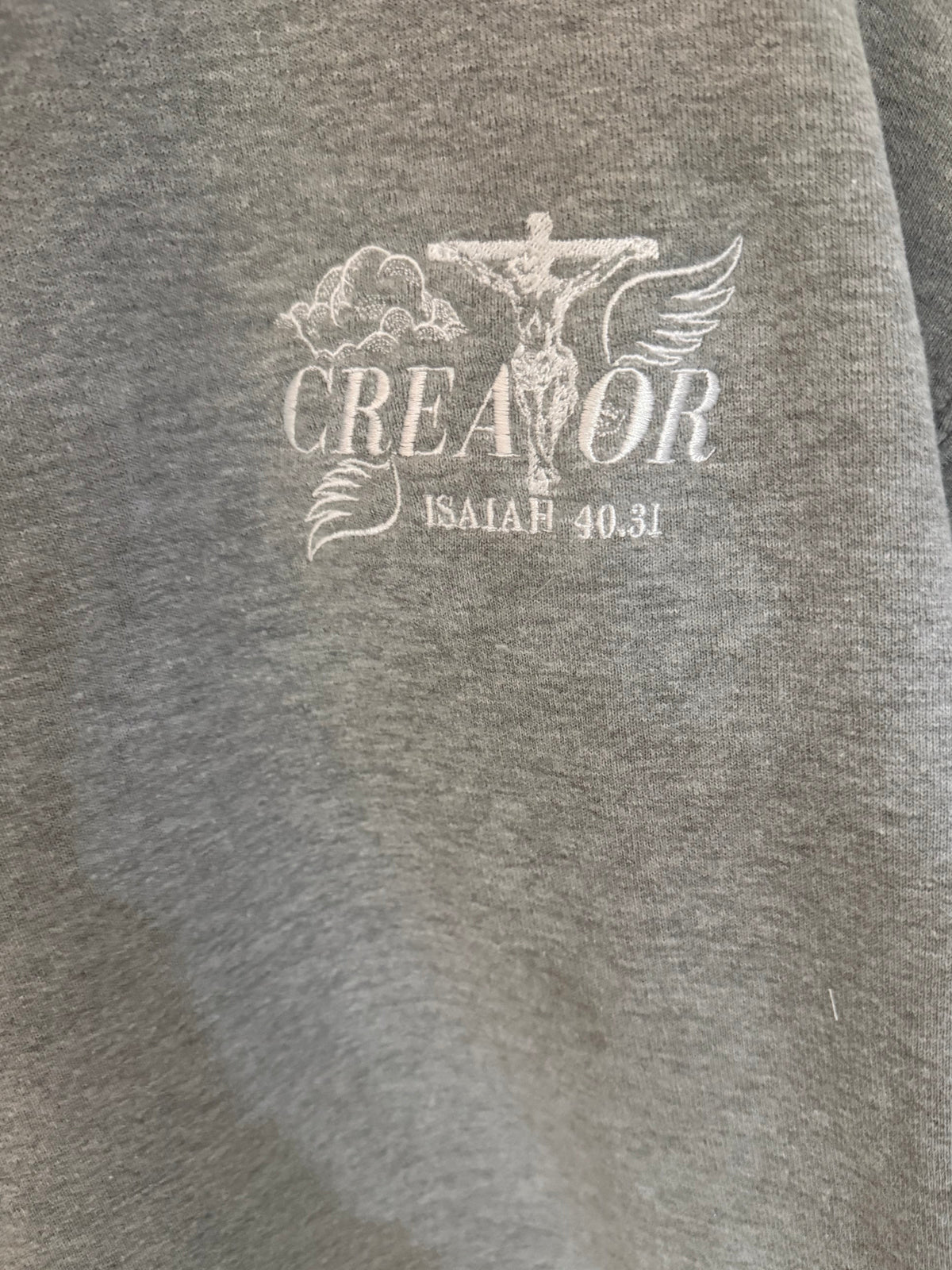 CREATOR EMBROIDERED CREWNECK