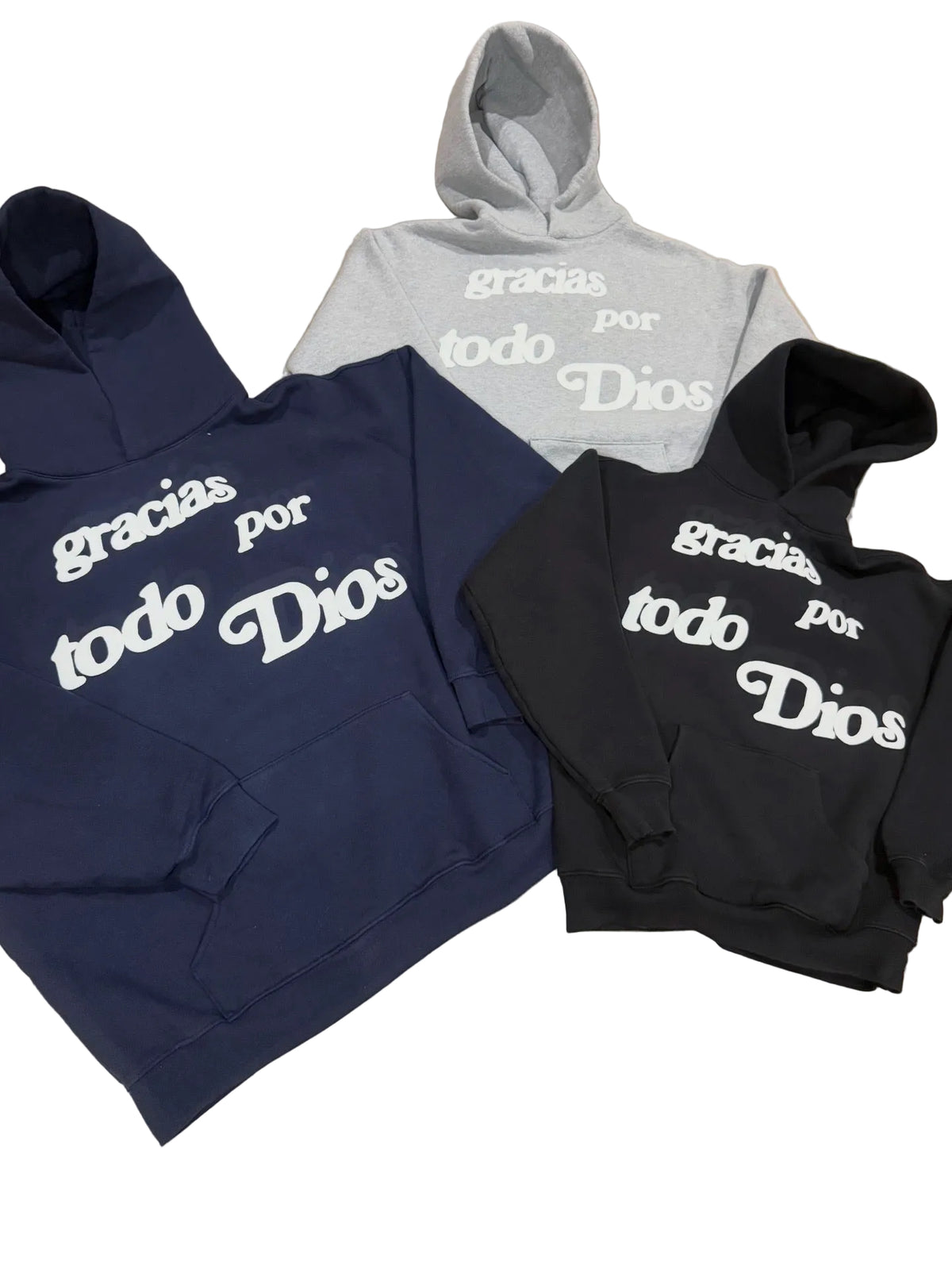 GRACIAS POR TODO DIOS HOODIES